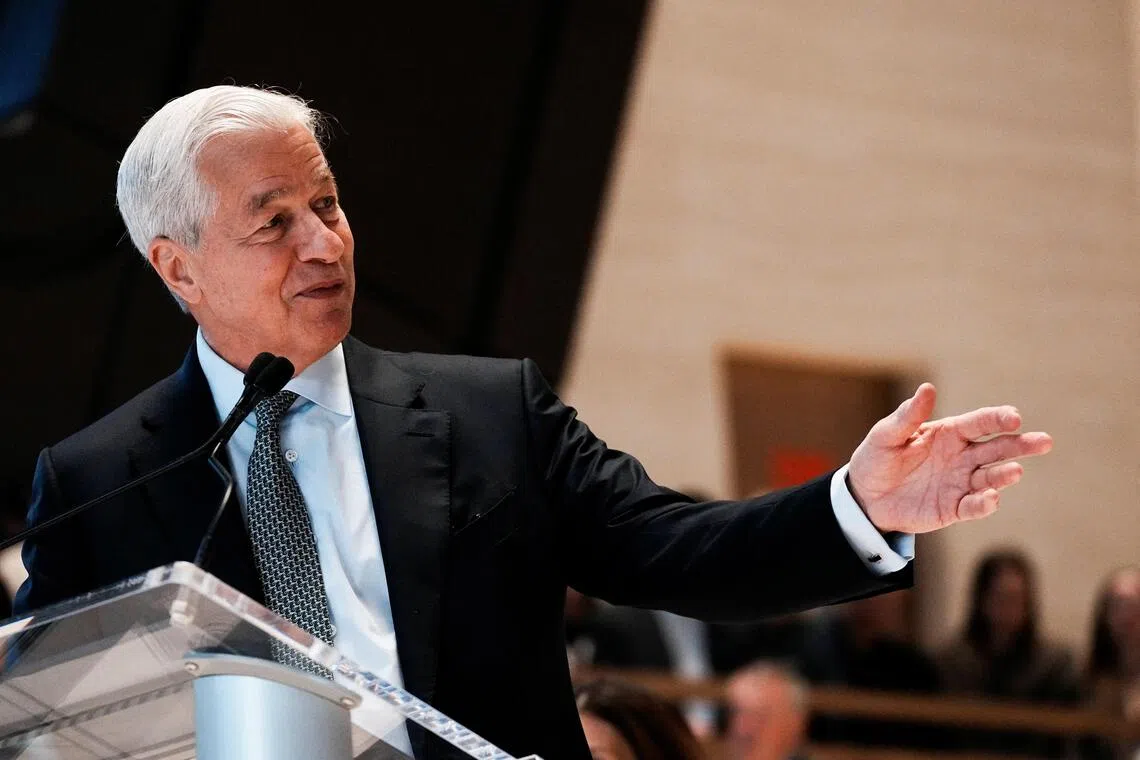 JPMorgan CEO Jamie Dimon previously dismissed Bitcoin as a "hyped-up fraud" or a "pet rock".