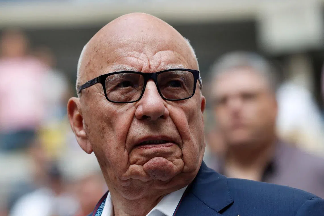 Media mogul Rupert Murdoch (above) is trying to amend the family trust to give his son, Lachlan, control of his business after his death. Three of Lachlan’s siblings are contesting this effort in court.