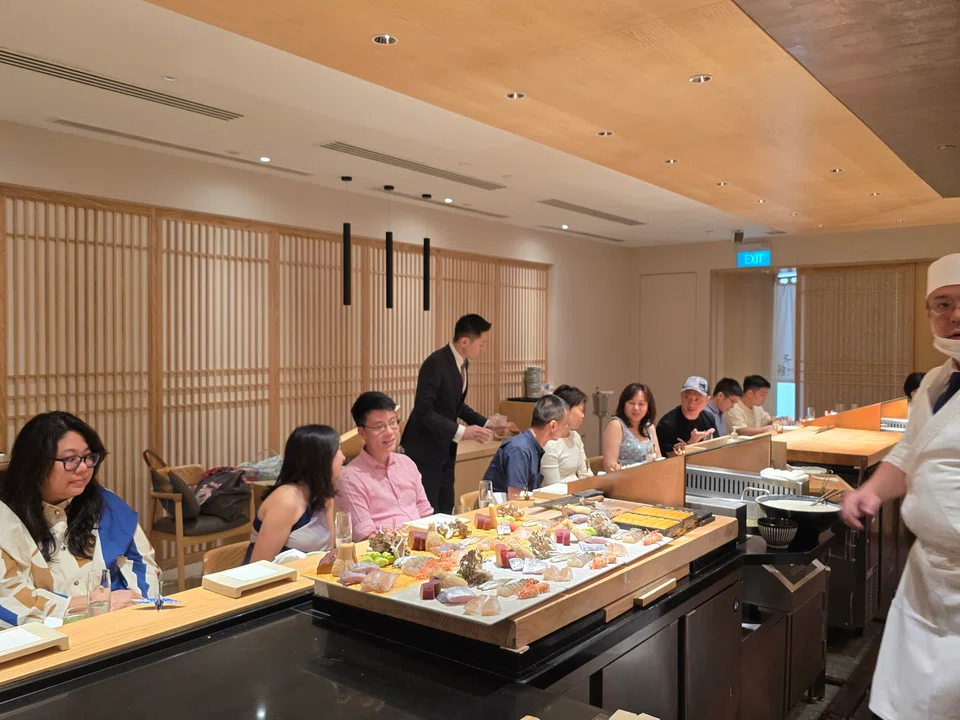 Tentsuru's Master chef Daiki Kawaguchi curated a special menu, featuring ingredients flown directly from Japan, for BT Club.