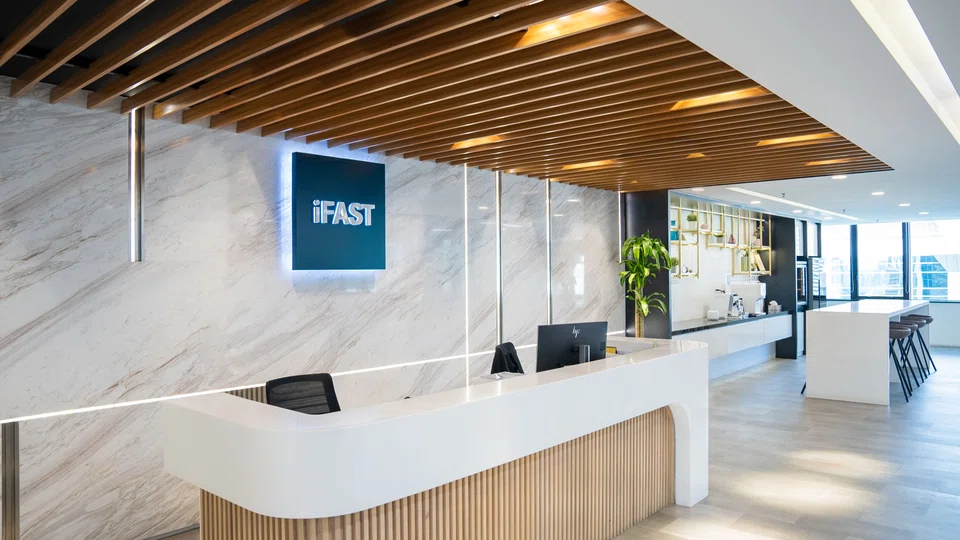 iFast was one of the most actively traded counters by value, with 853,600 shares worth S$6.8 million changing hands.