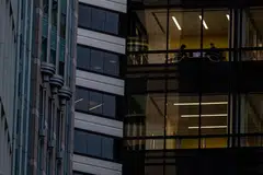 An office building in downtown San Francisco. Rising insurance costs and falling values have added to the pain of office landlords, leaving about US$95 billion of the US properties in distress or at risk of becoming so.