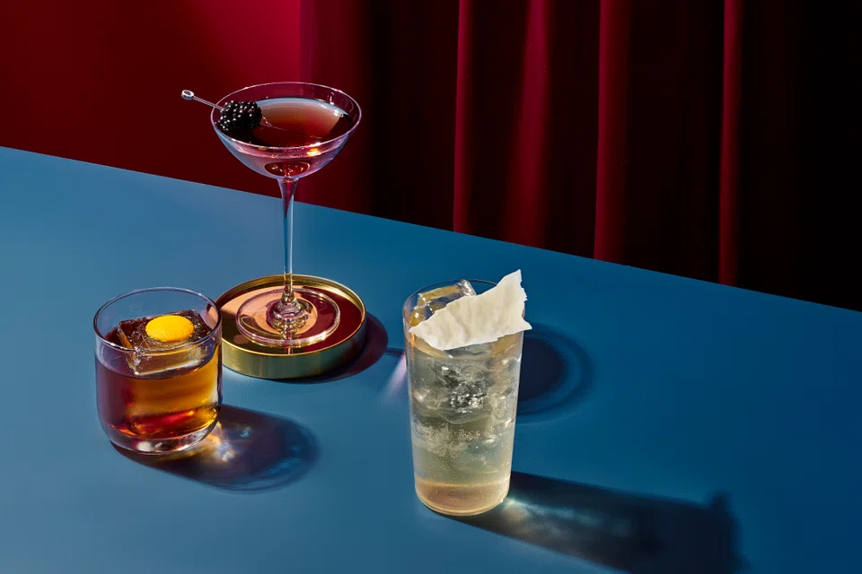 The final red section, which represents the bar’s own character, houses signature drinks carried over from Stay Gold’s previous menus.              