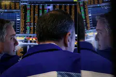 The Dow Jones Industrial Average rose 628.0 points, or 1.60 per cent, at the open to 39,815.01.