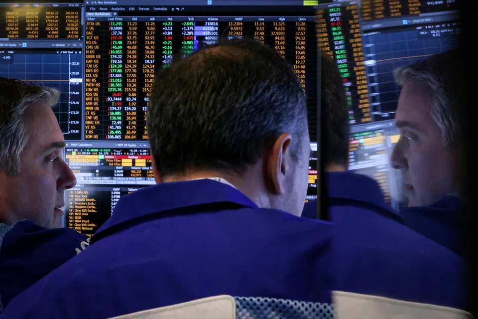 The Dow Jones Industrial Average rose 628.0 points, or 1.60 per cent, at the open to 39,815.01.