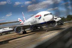 The GMB union said 95 per cent of those British Airways staff at Heathrow airport who voted chose to carry out a strike after BA failed to meet their demands for a 10 per cent pay cut imposed during the pandemic to be rolled back. 