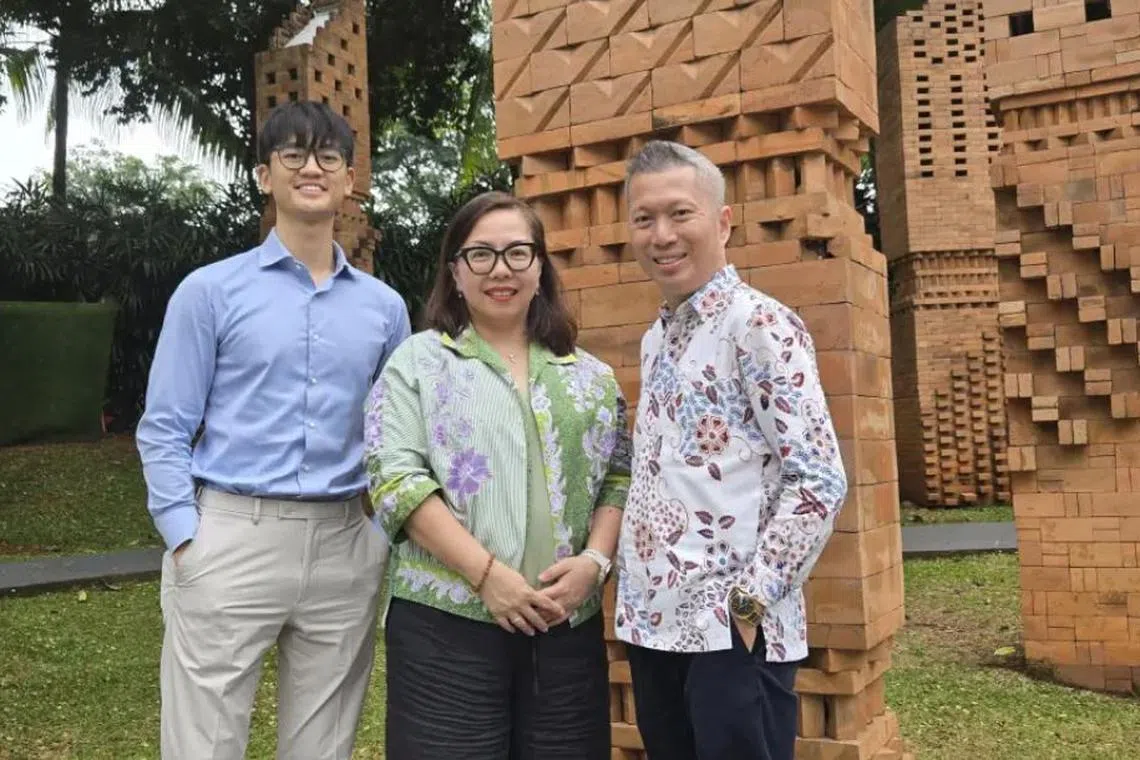 MilikiRumah co-founders (from left) finance director Lau Xin Yuan, president director Marine Novita and CEO Winston Lee.