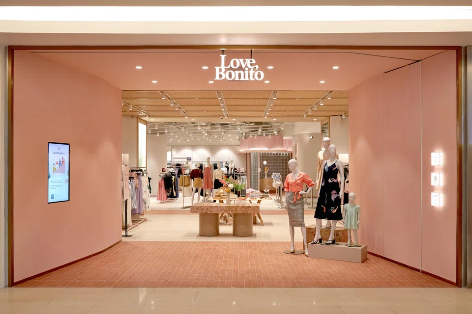 Love, Bonito's store at VivoCity. The brand has faced complaints over delayed orders from its recent mid-year sale.