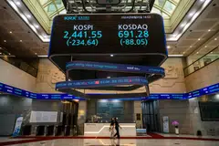 The tech-heavy markets of South Korea and Taiwan have both witnessed foreign outflows from stocks this month amid uncertainty over the outlook for AI-linked shares.