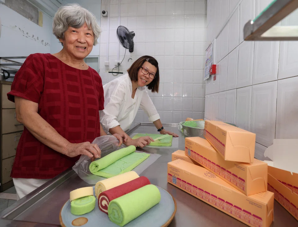 Rich & Good Cake Shop was founded by mother-daughter pair Lily (left) and Jeanne (right) Liu. 