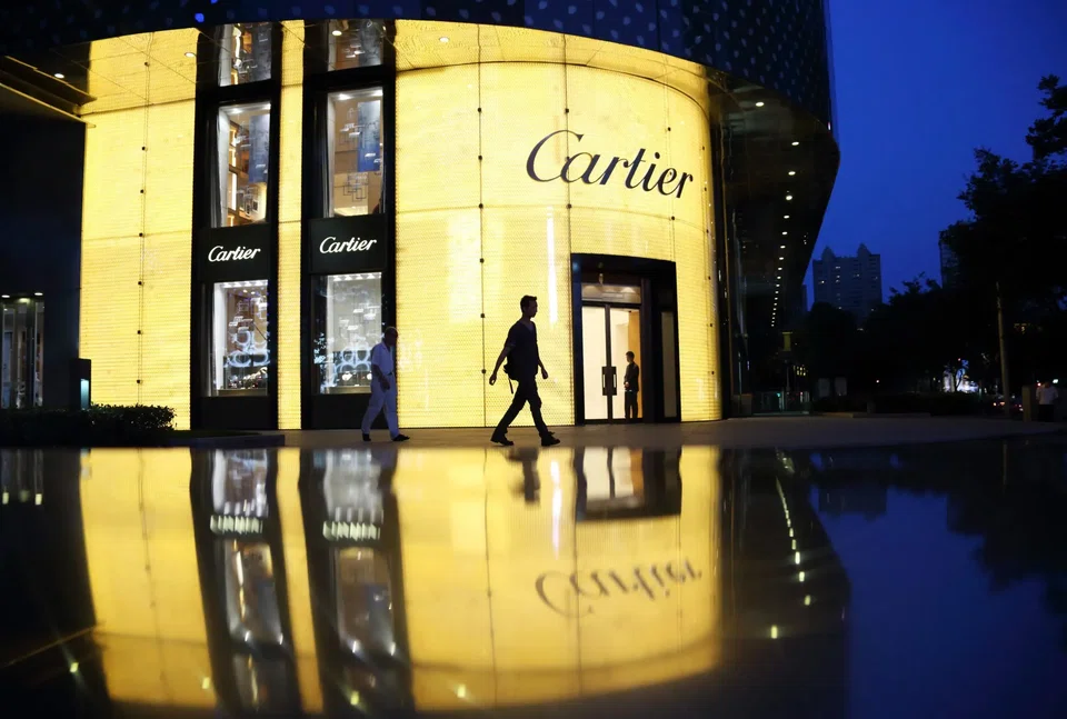 Richemont, the Cartier owner, reported 2.2 billion euros (S$3.1 billion) in operating profit as sales at constant currencies were stable for the six months through September.