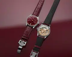 Limited to 500 pieces, the Portugieser Automatic 42 Year of the Horse features a stainless steel case and a burgundy dial.