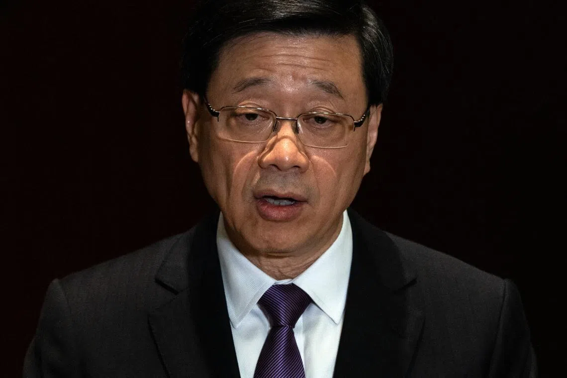 John Lee has set his sights on boosting the economy after cementing Beijing’s authority over the former British colony with a national security law.