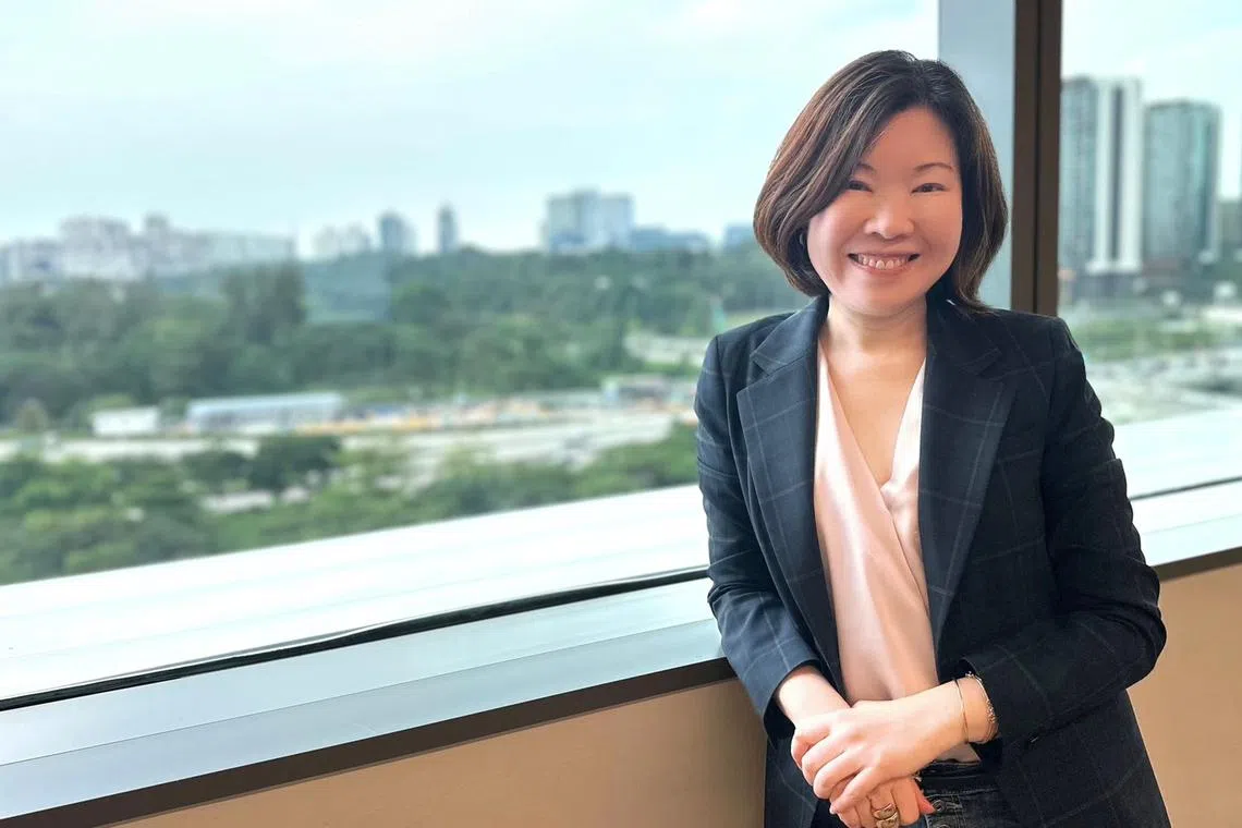 Lai Pei Si (above) said that people are the ones actually building the bank, and it is important to have them aligned with GXS’ purpose.