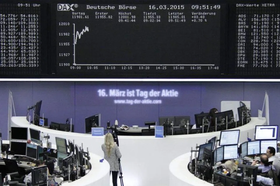 The continent-wide Stoxx 600 closed 0.5 per cent lower, snapping a three-day winning streak.