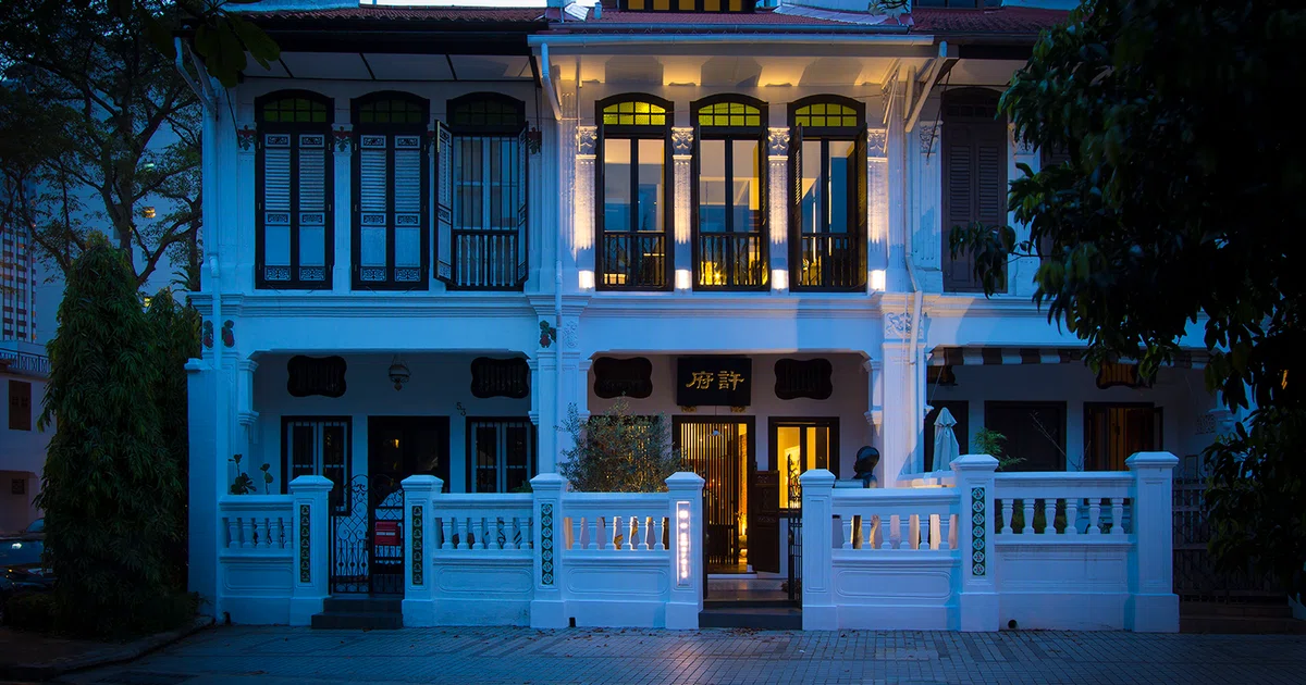 A conservation terrace house made for entertaining – and works of art ...