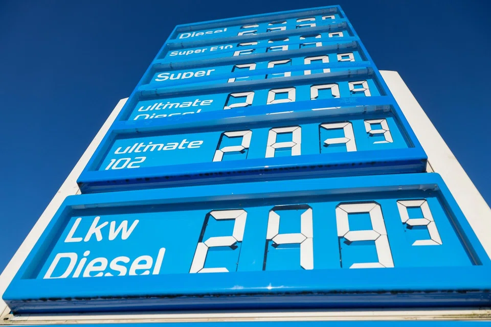 Germany will limit price changes at gas stations to once per day, its economy minister says on Wednesday.