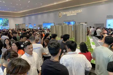 Demand was strong across all unit types for Tengah Garden Residences, the first private residential project in Tengah New Town. 