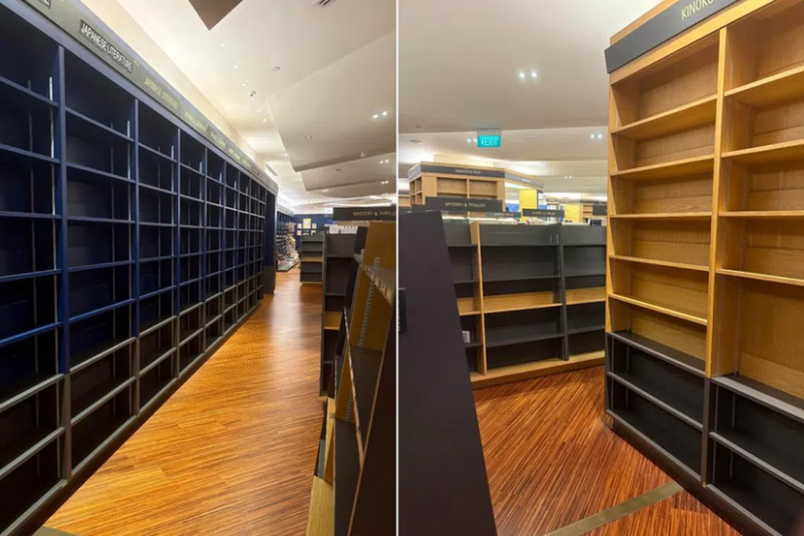 Part of the vacated space will be taken over by a new cafe. 