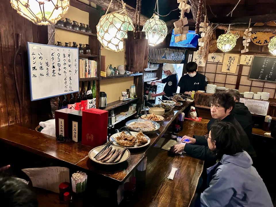 Banya, a traditional izakaya.