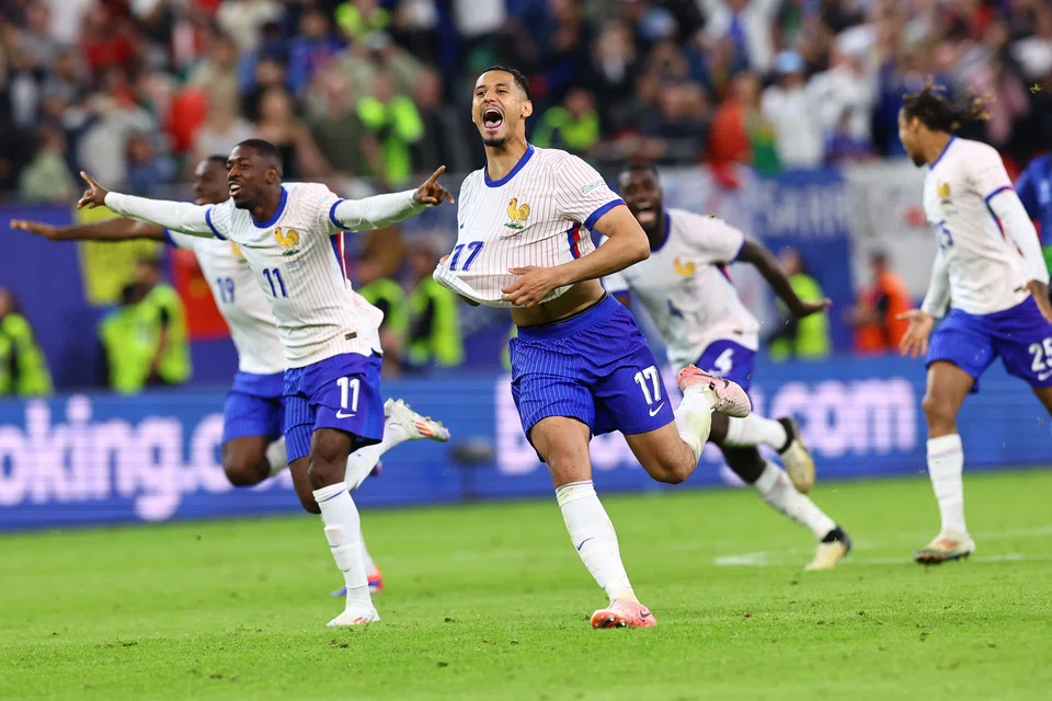 It is overdue success in a shoot-out for France after they lost the 2022 World Cup final on penalties to Argentina and went out of the last Euros three years ago in the same way, against Switzerland in the last 16.