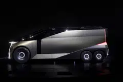 The six-wheel Lexus LS Concept challenges existing perceptions of what a luxury car should be.