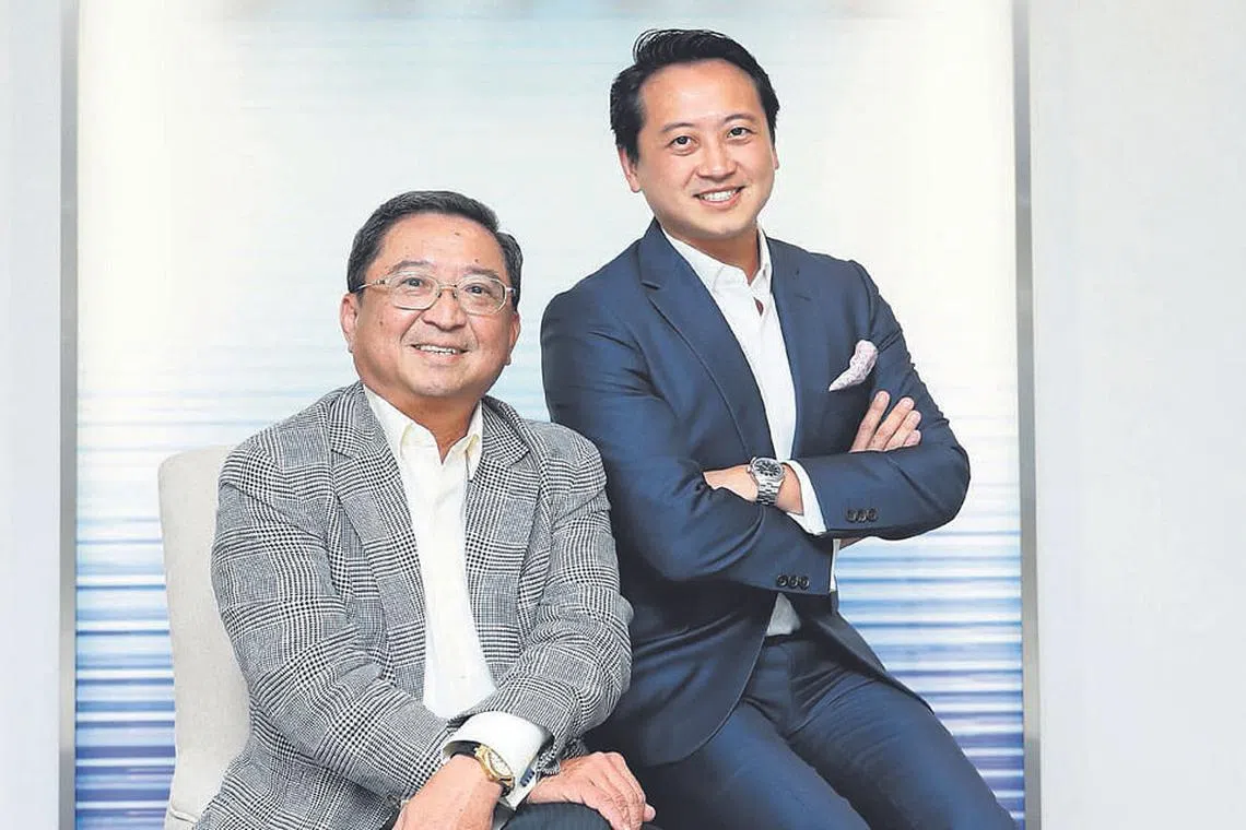 Taking charge of the family's wealth