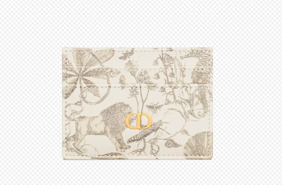 Dior Caro Freesia cardholder.