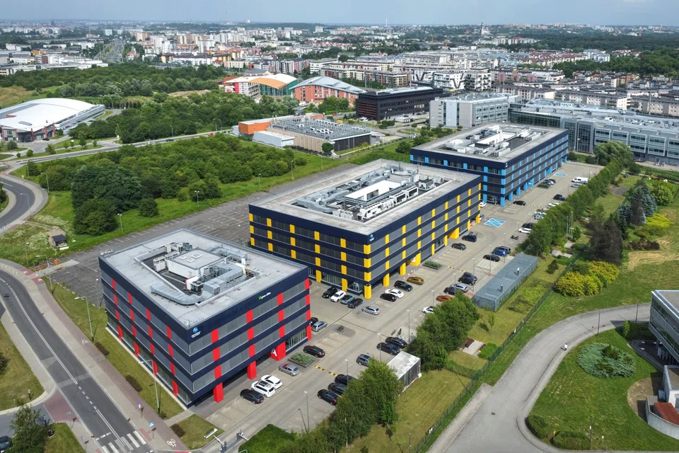 The Green Office in Krakow, which has housed Motorola since 2011, was acquired by Sert in July 2019.