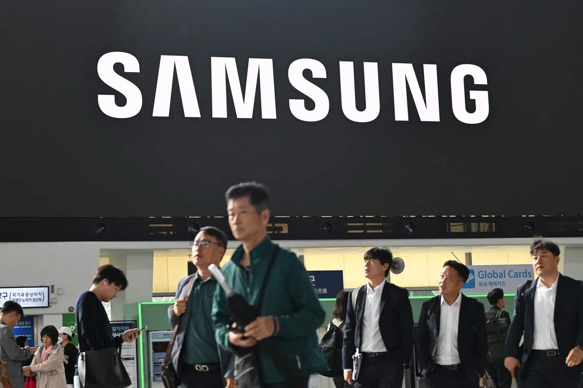 Samsung said it will invest 450 trillion won (S$403.4 billion) in the country, including in AI infrastructure and research and development, over the next five years.