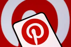 Pinterest's revenue for the fourth quarter grew 14 per cent to US$1.32 billion, largely in line with estimates of US$1.33 billion.