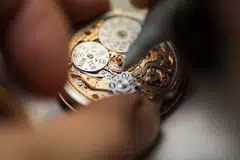 The back view of the Quantieme Perpetuel Calibre 1300.3.