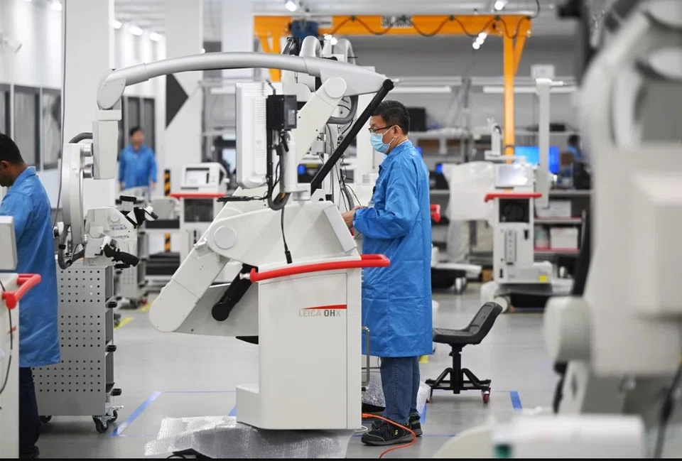 Excluding the volatile biomedical sector, output increased 10.1 per cent year on year in May.