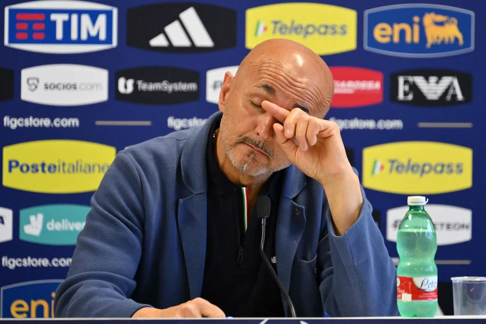 "The match last night brought us back down to zero, and it’s from there that we need to start again," says Italy's head coach Luciano Spalletti.