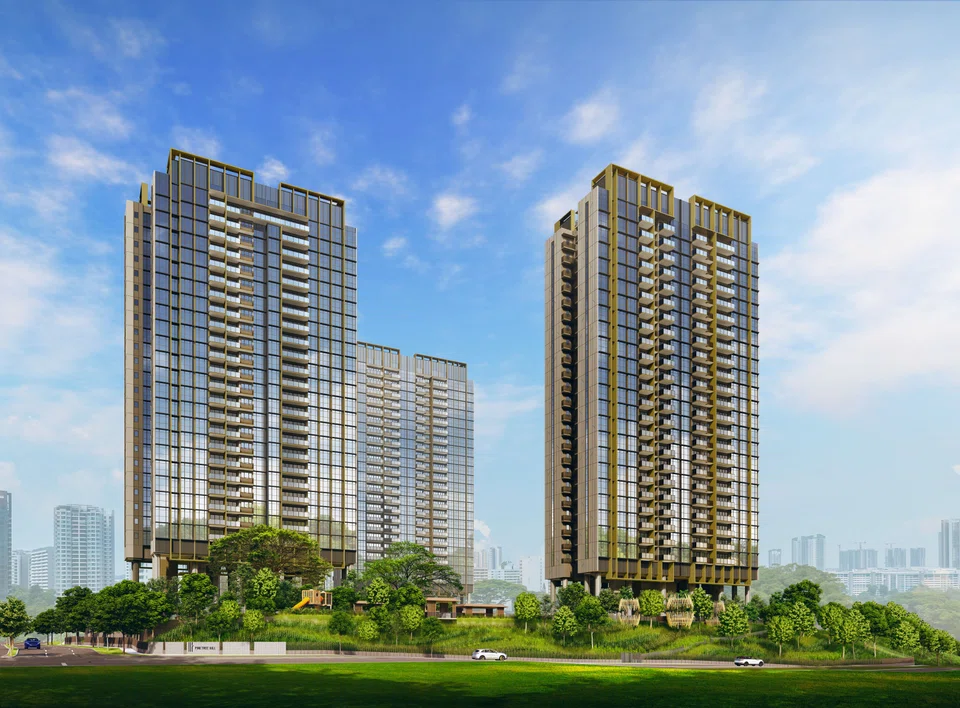 Artist impression of Pinetree Hill. The 99-year leasehold condominium is jointly developed by UOL and Singapore Land Group.