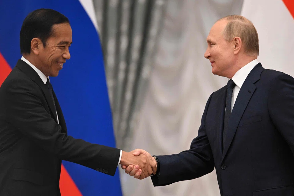 Indonesia’s President Joko Widodo is determined to try to stamp his mark and is engaging in extensive shuttle diplomacy, including to Moscow to see President Vladimir Putin this month.