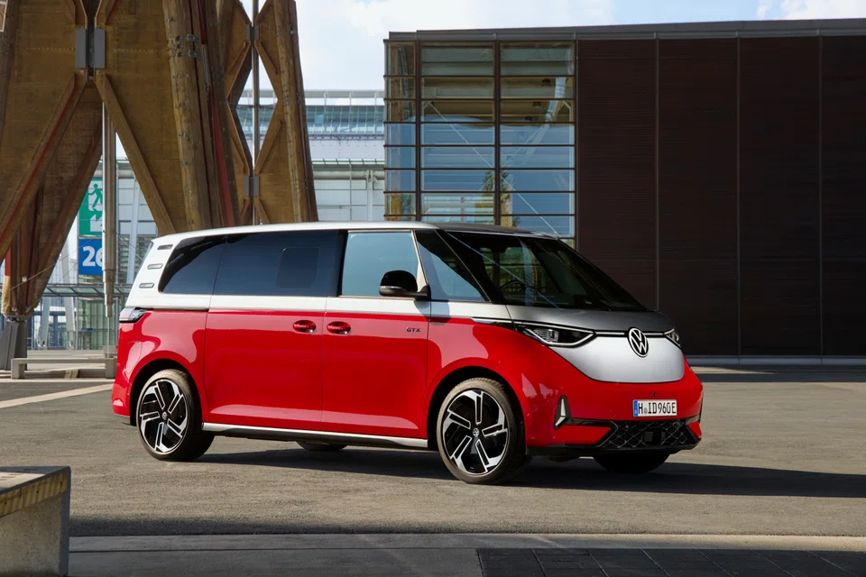 Volkswagen’s ID Buzz offers a great view from the driver’s seat, the steering is light and the ergonomics make sense.