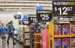 The US National Retail Federation predicts more than 182 million consumers will shop in stores and online over the shopping weekend.