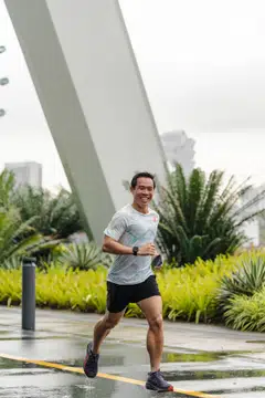 Loh Guo Pei is The Westin Singapore's new "run conceirge" and he brings hotel guests on runs around the Marina Bay area several times a week.
