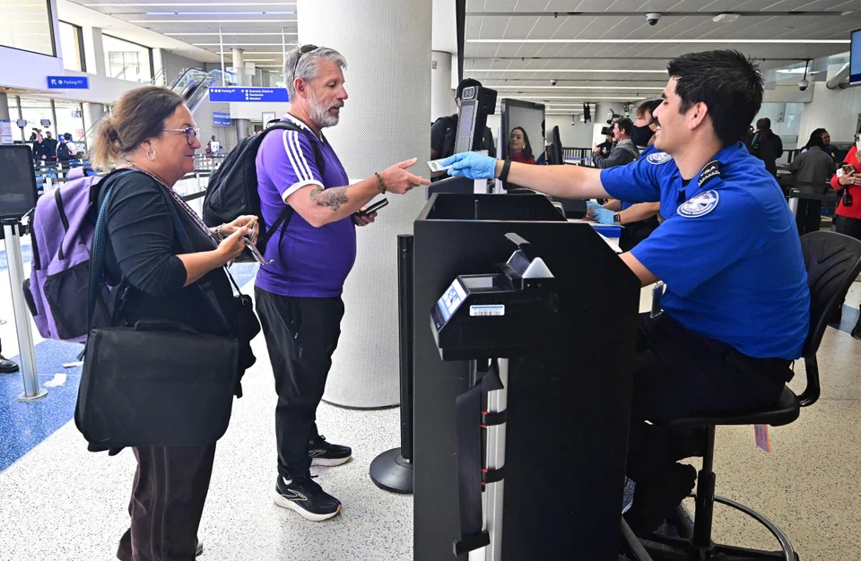 Passengers at US airports have been required to take off shoes during screenings since 2006.