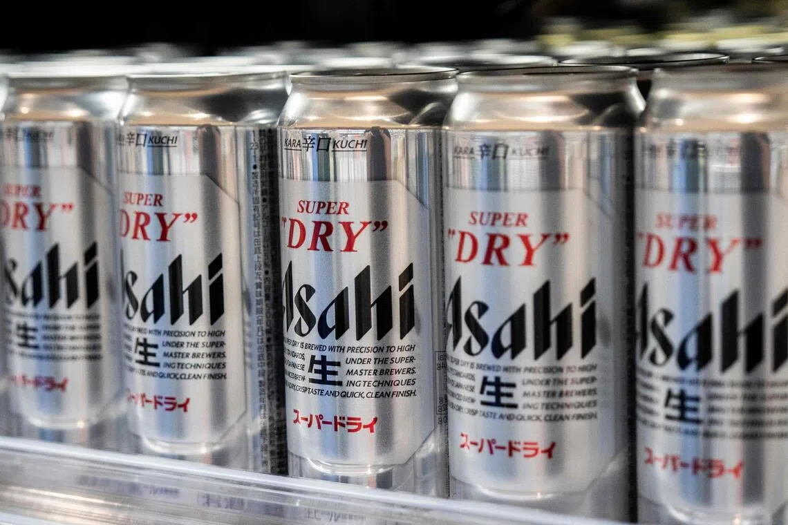 Asahi Group, known for its flagship Super Dry beer, said the personal details of 1.52 million customers may have been leaked in the Sept 29 attack.