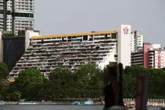 URA granted developer GMC Property permission to add four storeys of office space to the conserved Golden Mile Complex. 