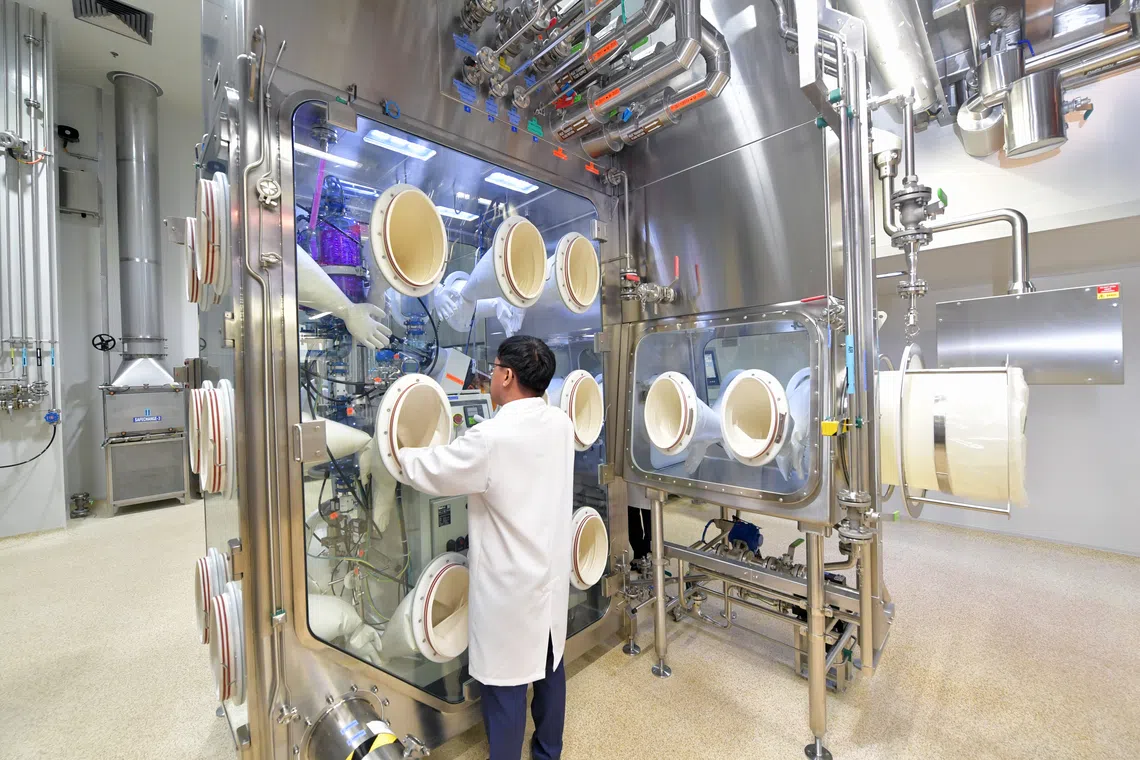 Singapore mainly exports active pharmaceutical ingredients to the US, instead of finished products such as tablets and capsules.