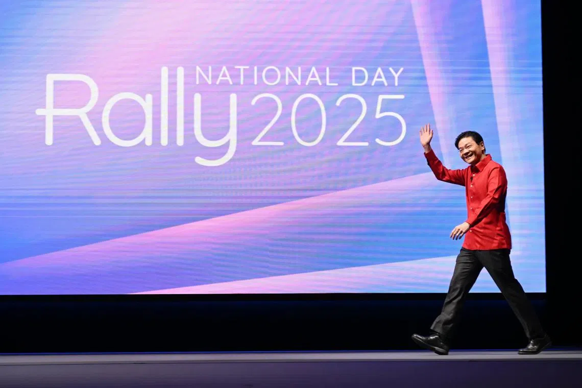 In the first National Day Rally of the current government term, Prime Minister Lawrence Wong spoke on the economy, youth, seniors, infrastructure and the "Singapore spirit".
