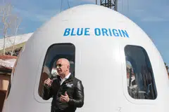 Jeff Bezos, who started Amazon.com and is the world’s third-richest person, founded Blue Origin in 2000.