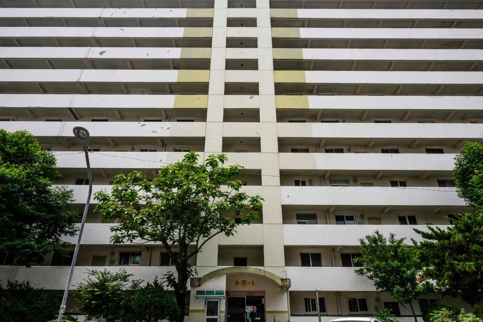 A residential building in Seoul on May 24, 2024. Bank of Korea Governor Rhee Chang-yong said earlier this month that he was concerned with a recent rise in house prices in metropolitan areas, and that the board did not want to be seen as aiding it.