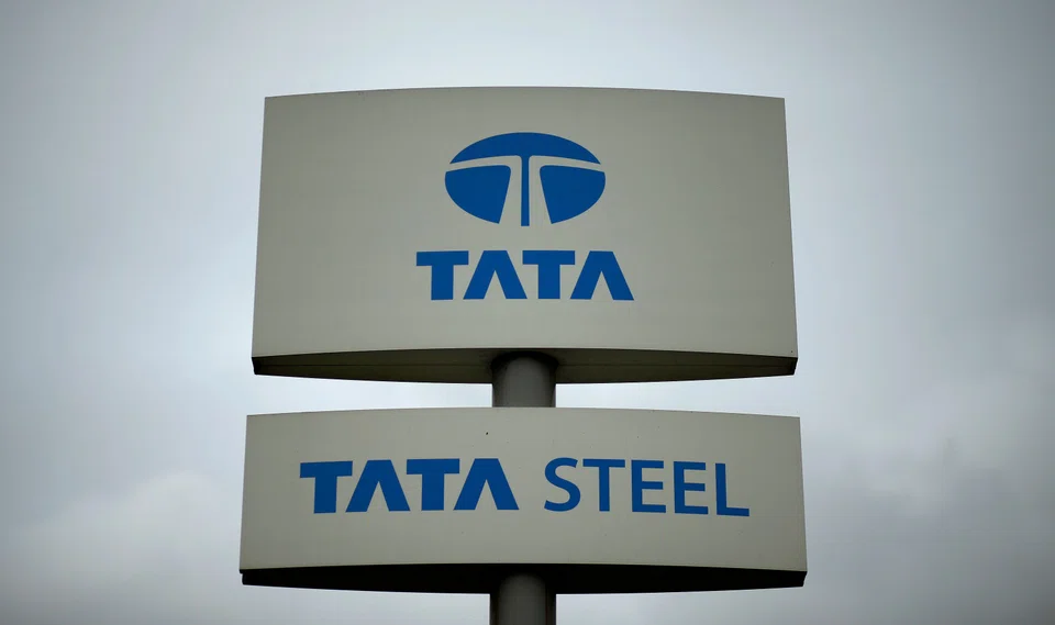 Tata Steel said its consolidated net profit fell 64 per cent to 6.11 billion rupees (S$98.9 million) in the three months ended Mar 31.