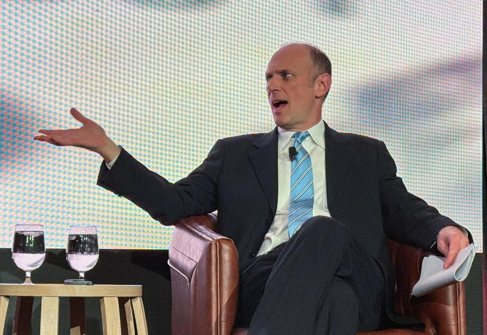 Chicago Federal Reserve Bank President Austan Goolsbee says that current anxiety could change consumer and business spending, which in turn might require the Fed to respond.