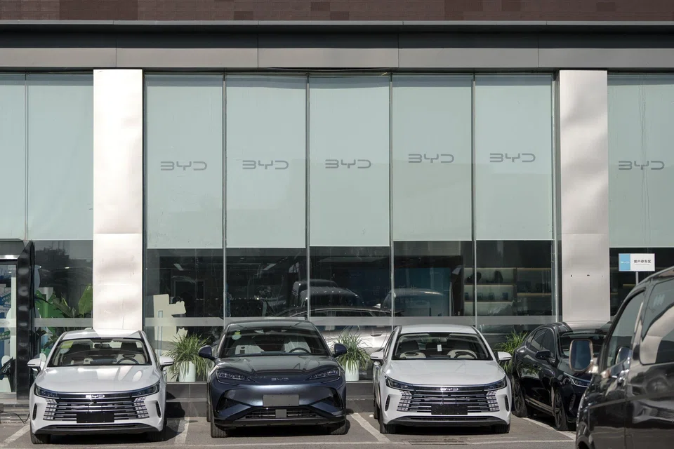 BYD offers three models and now has more than 30 showrooms.