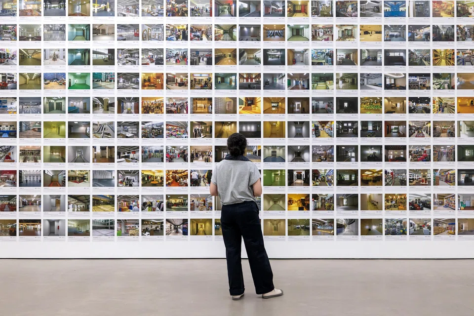 Heman Chong's Calendars (2020 - 2096) comprises 1,001 calendar pages that extend into the future.