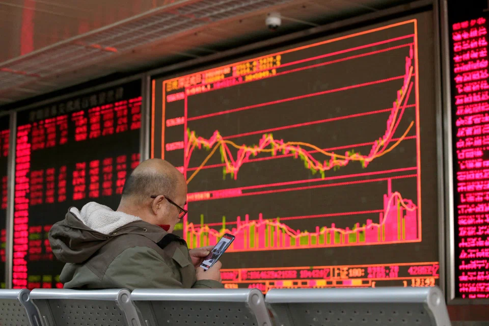 China’s blue-chip CSI300 Index closed up 1 per cent, while the Shanghai Composite Index finished 1.1 per cent higher.